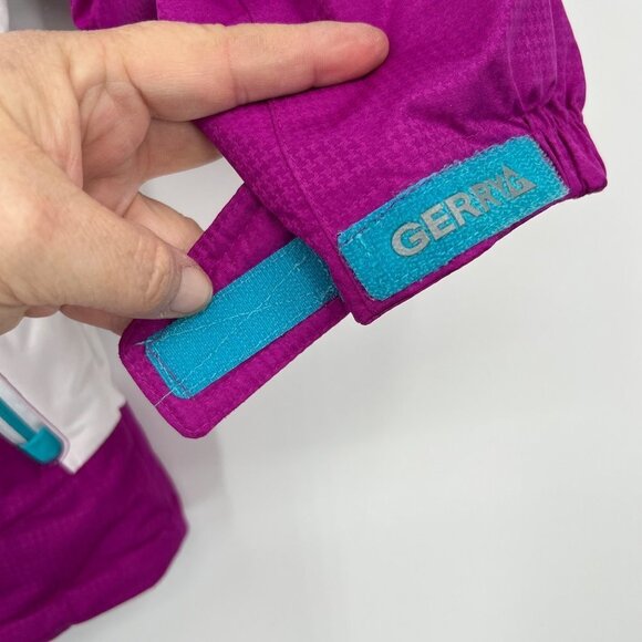 Gerry Youth Jacket Sz Xs Colorblock Purple Blue Insulated - Picture 6 of 16